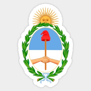 Argentina Coat of Arms Sticker